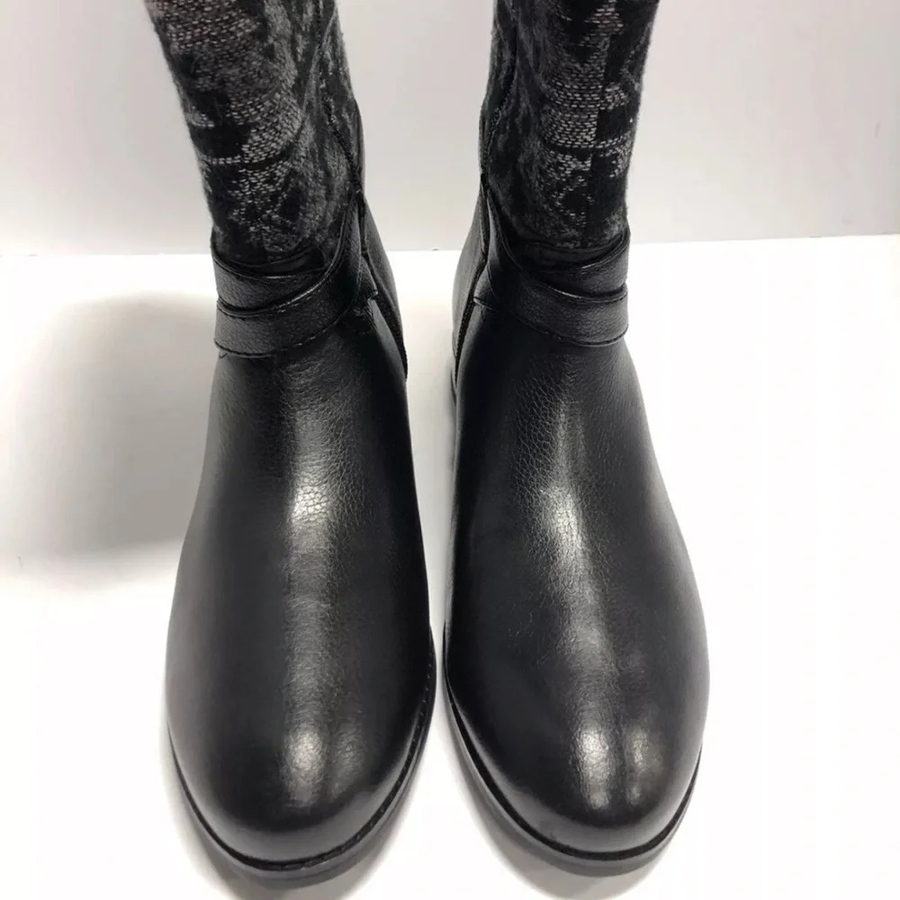 Trotters Women’s Liberty, Black Knee High Boots, Size 9M